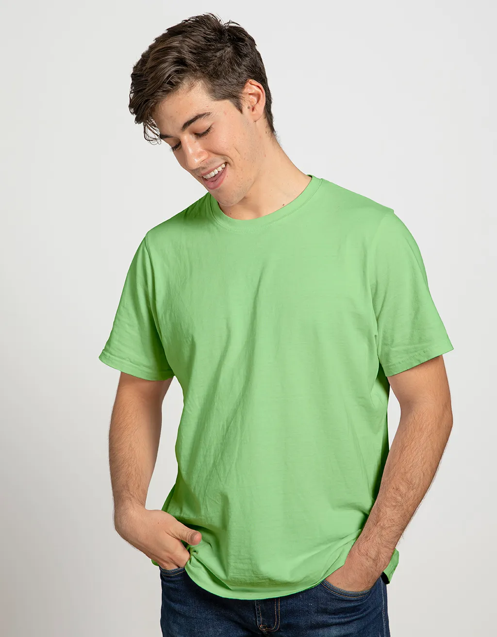 kiwi green t shirt for mens in india online franky bros brand