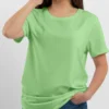 kiwi green tshirt for women online in india franky bros brand