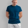 petrol blue t shirt for mens online in india