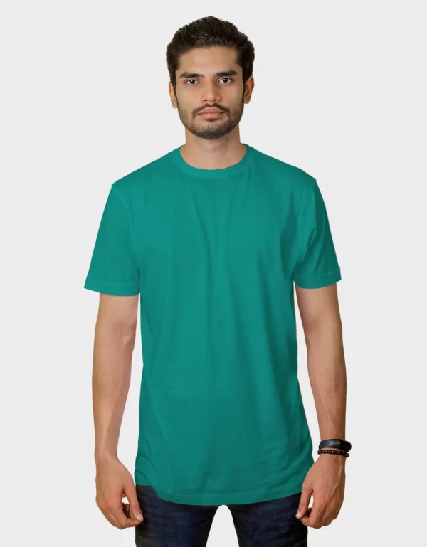 stylish teal blue t shirt for mens online in india franky bros brand