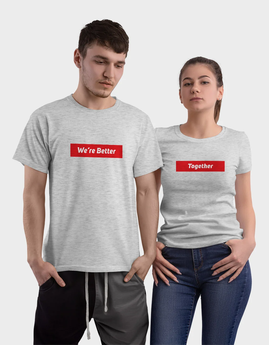 Buy Better Together Couple T-shirt Combo online India