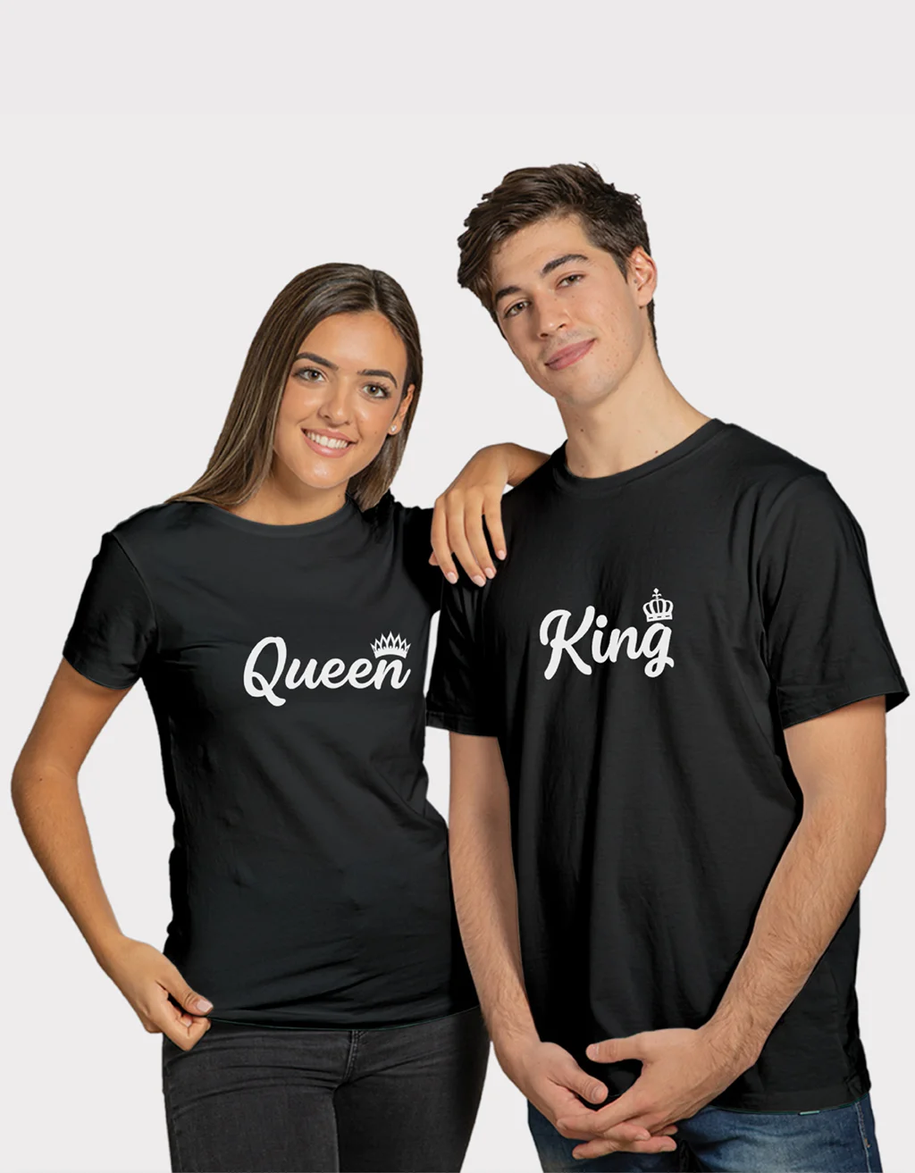 king queen t shirt for couples buy online india under 1000