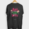 art is where work meets love black t-shirt buy online under 600