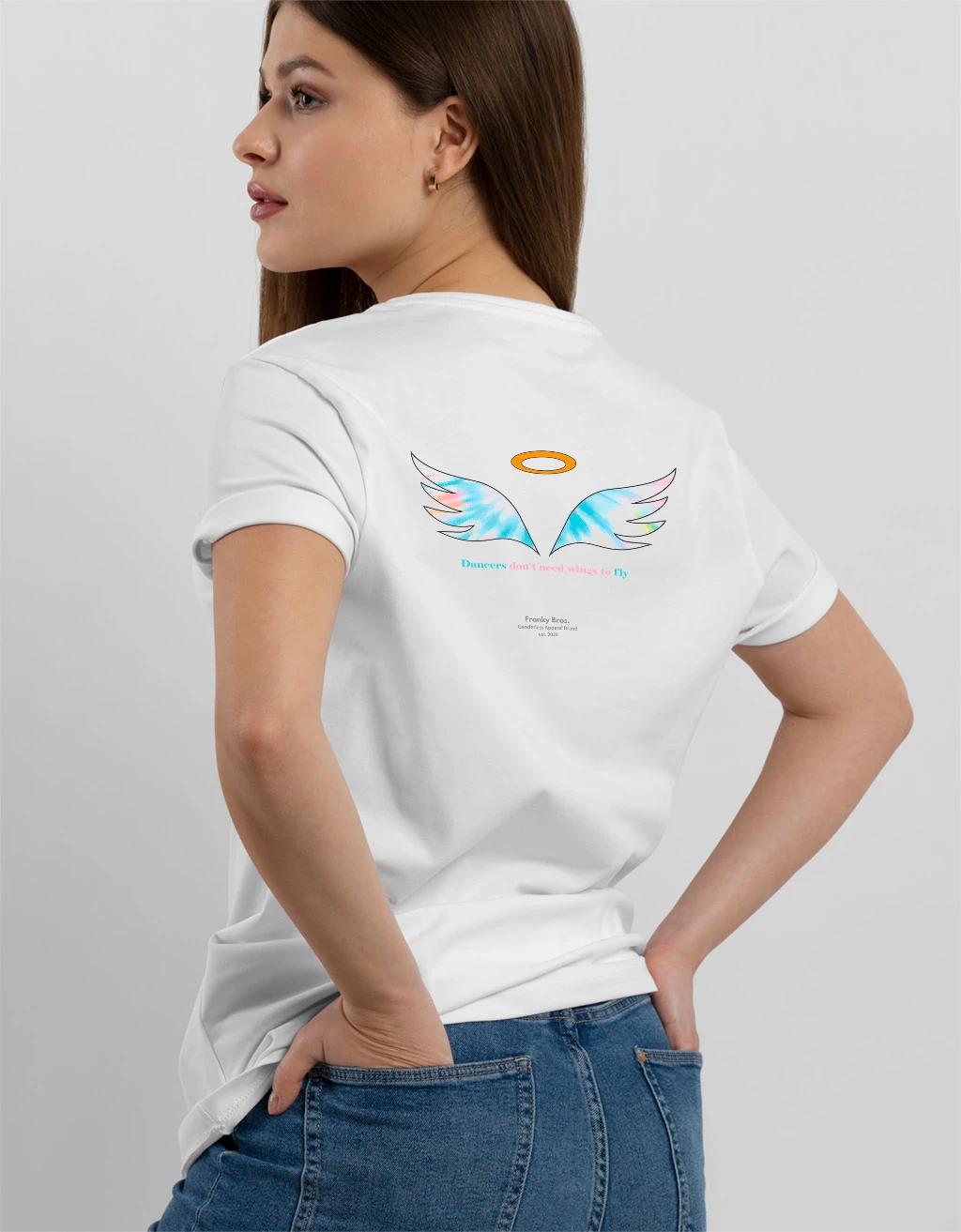 buy dancers dont need wings to fly t-shirt buy online in india under 400