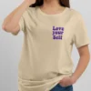 buy love yourself bts t-shirt for women buy online in india under 200