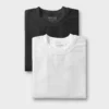 buy black and white plain t-shirt for mens and womens t-shirt combo offer buy online in india