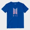 blue bts t shirt in india
