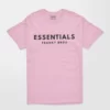 essentials t shirt printed light pink t shirt for men and women online india