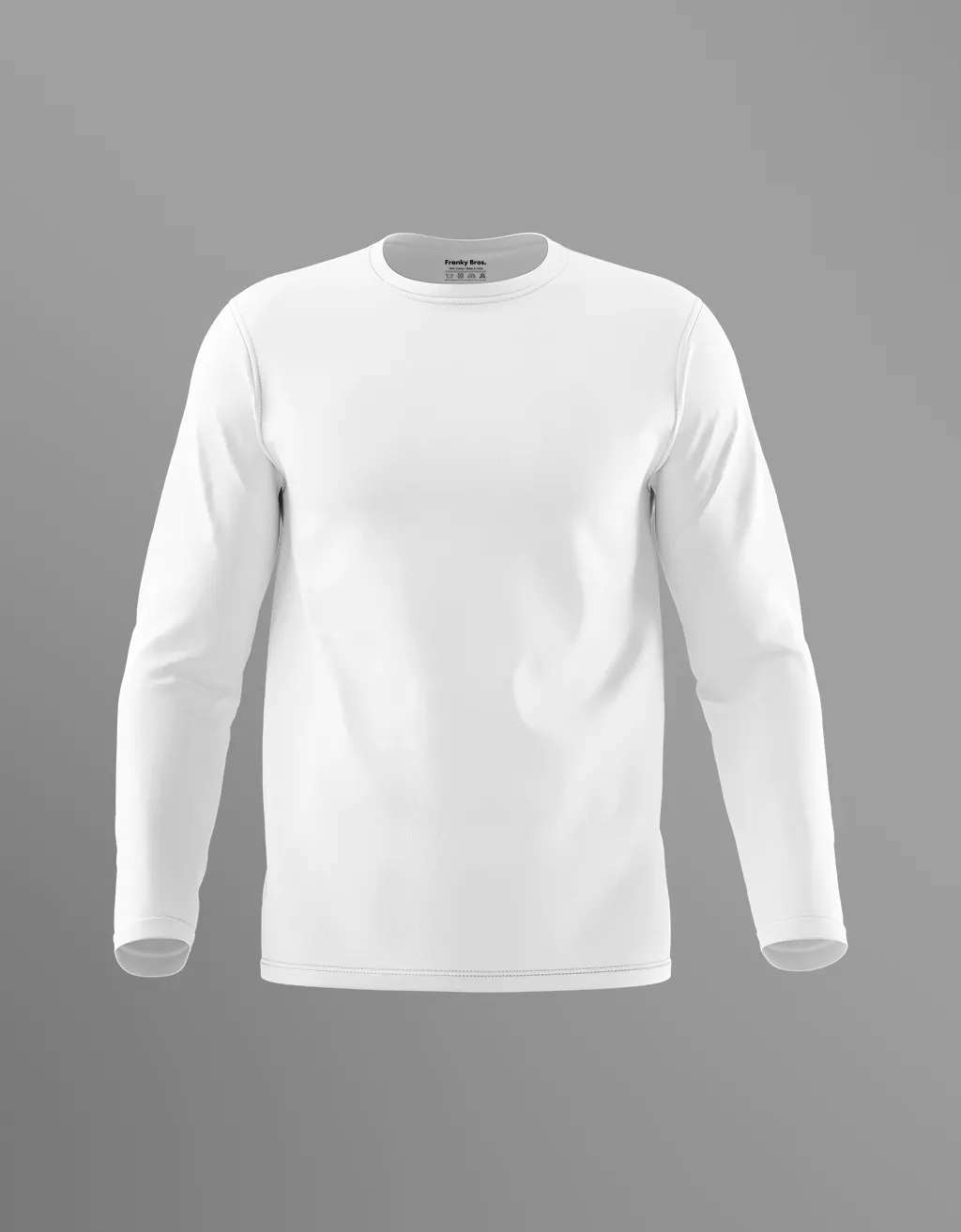 buy-plain-white-full-sleeve-t-shirt-for-mens-and-women-online-in-india