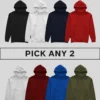 winter hoodie combo offer pack of 2 in india winter hoodies for men and women pullover hoodies