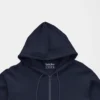 navy blue zipper hoodie jacket for men online india