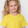 plain yellow t shirt for girls india online