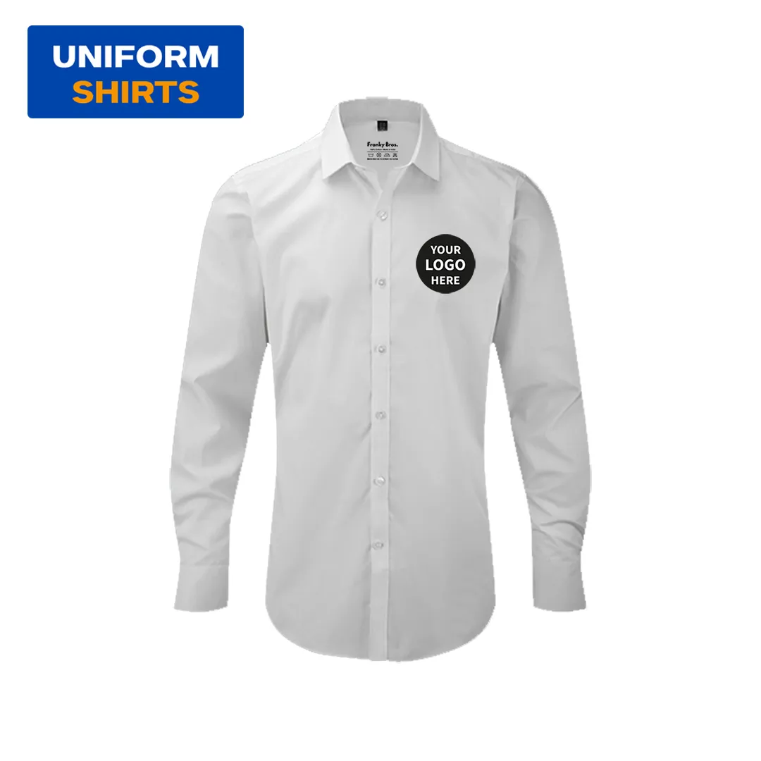 uniform shirt manufacturers corporate uniform shirts logo embroidery in india