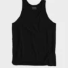 black tank top for women and men gym vest online in india