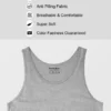 cotton grey tank tops for men and womens vest online
