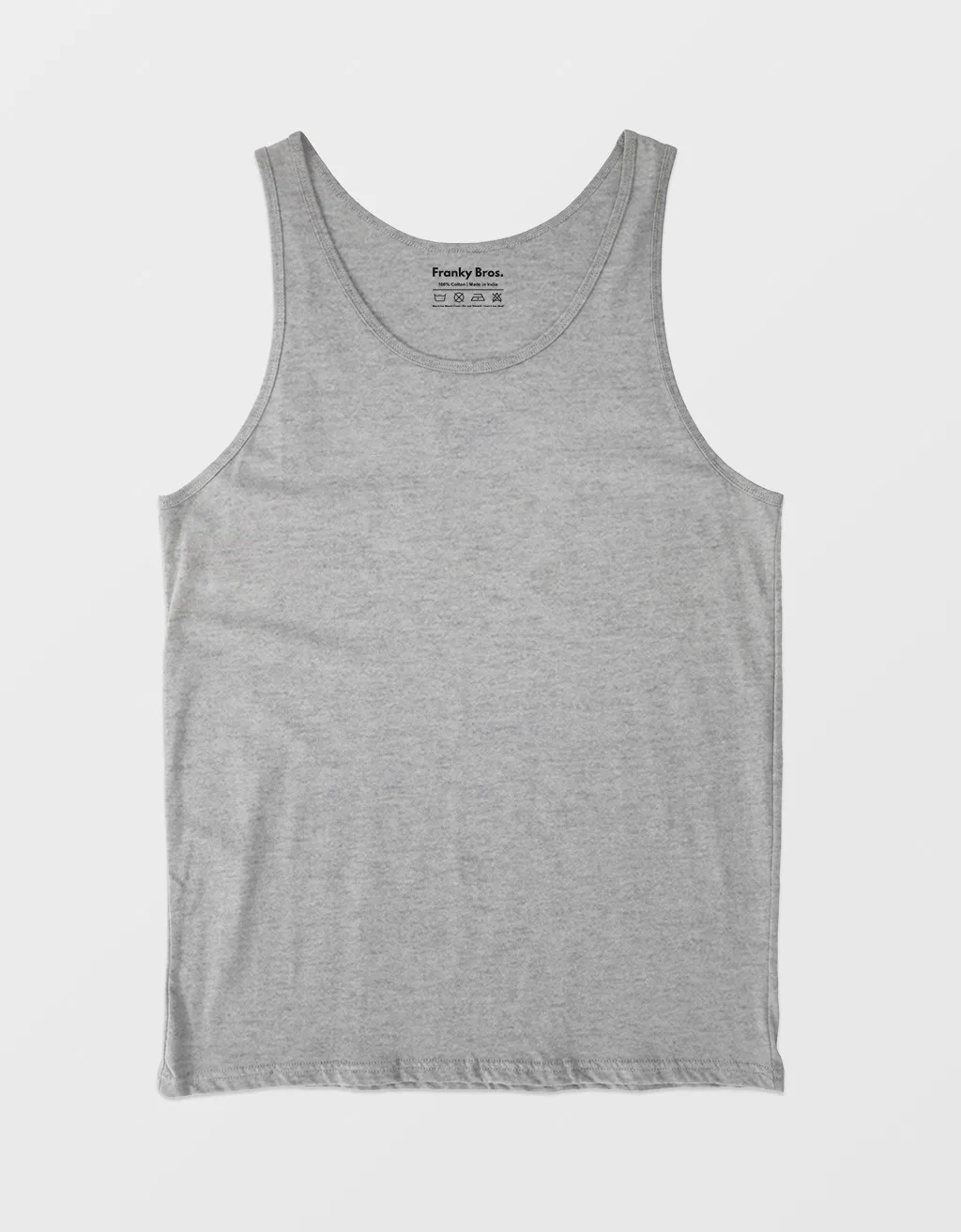grey tank top for women and men gym vests online