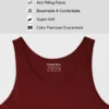 maroon brown tank top for women and mens online india