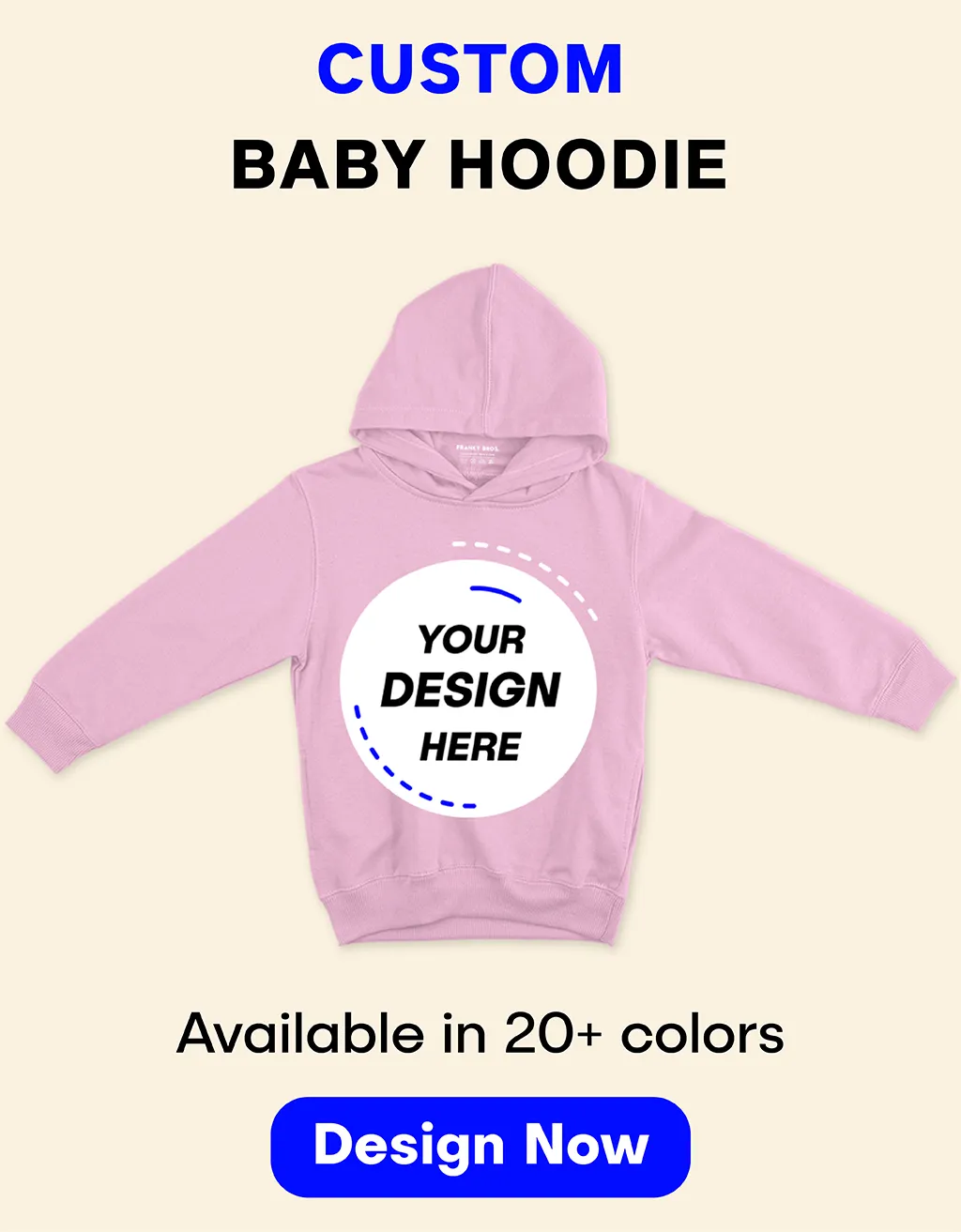 custom baby hoodie online customised new born baby dress for boys and girls printing near me newborn baby clothes for photoshoot online india