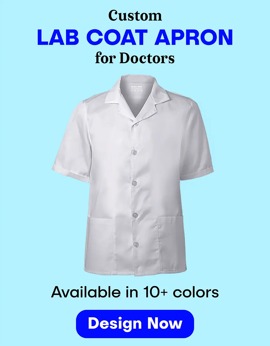 doctor coat white lab coat for doctors doctor apron with name franky bros professionals uniforms