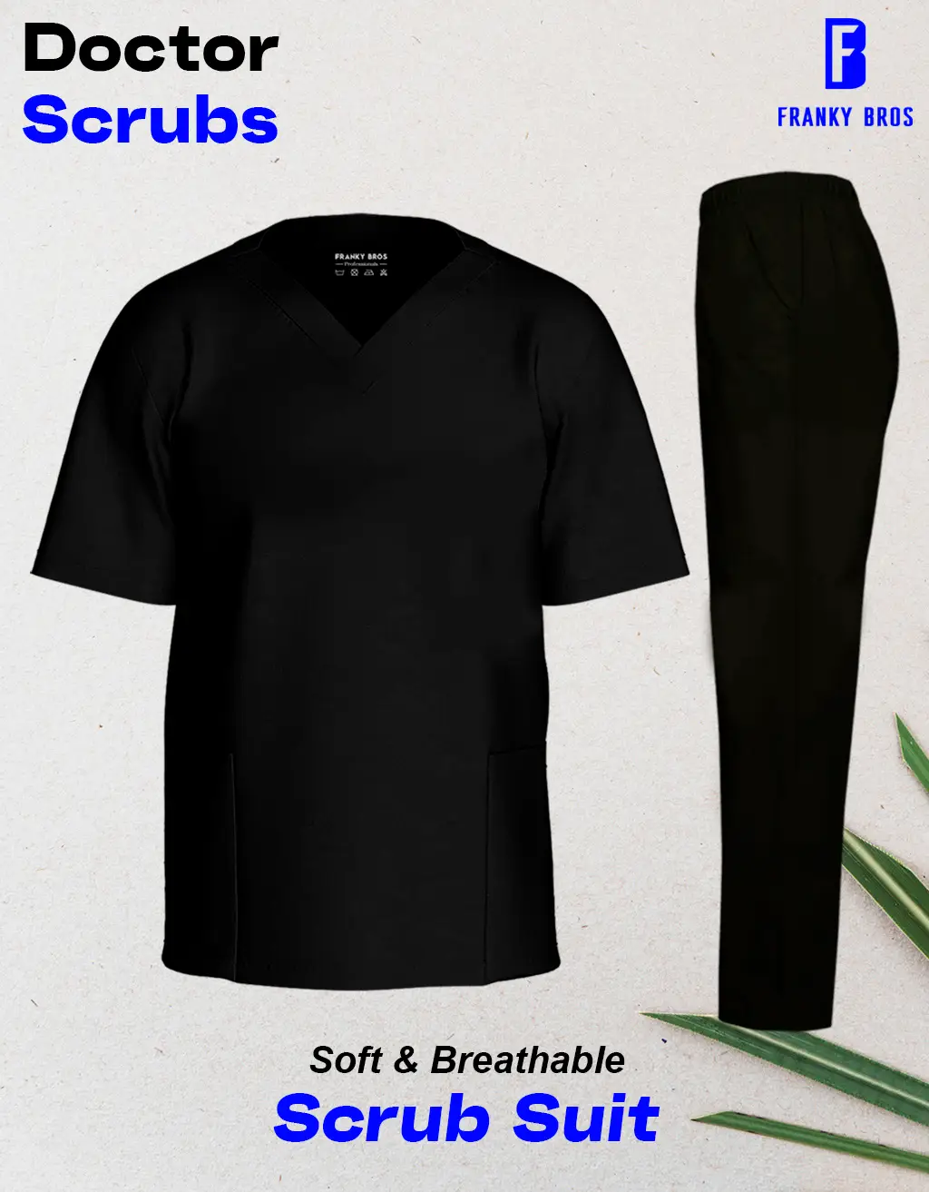 black scrubs for doctors doctor scrub for men dental scrubs for women franky bros buy best medical scrubs online in india